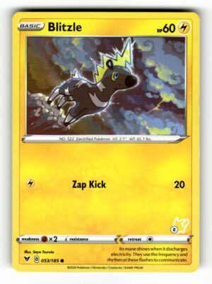 Blitzle - 053/185 (#2 Pikachu Stamped)