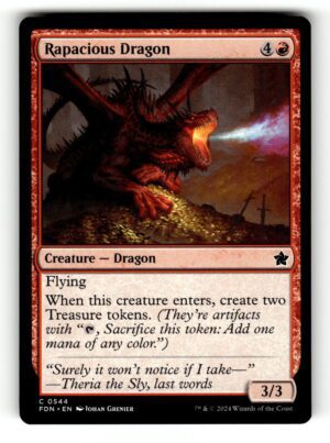 Rapacious Dragon [FDN - 544]-NM