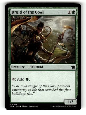 Druid of the Cowl [FDN - 554]-NM