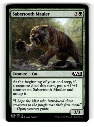 Sabertooth Mauler [M21 - 202]-NM