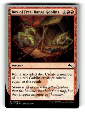 Box of Free-Range Goblins [UST - 77]-NM