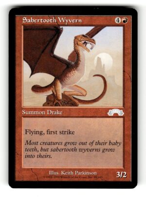Sabertooth Wyvern [EXO - 99]-NM