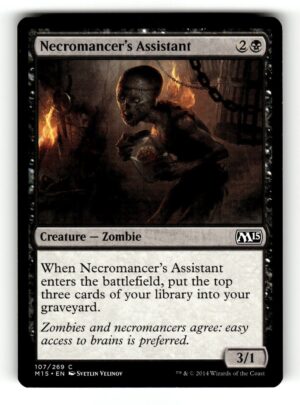 Necromancer's Assistant [M15 - 107]-NM