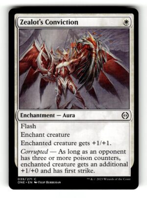 Zealot's Conviction [ONE - 39]-NM