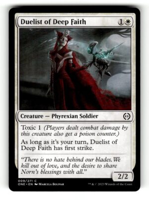Duelist of Deep Faith [ONE - 9]-NM