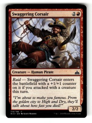 Swaggering Corsair [RIX - 119]-NM