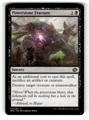 Powerstone Fracture [BRO - 112]-NM