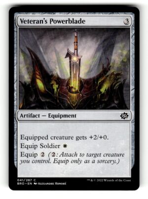Veteran's Powerblade [BRO - 41]-NM