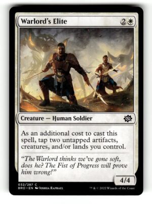Warlord's Elite [BRO - 32]-NM