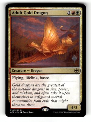 Adult Gold Dragon [AFR - 216]-NM