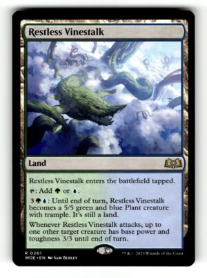 Restless Vinestalk [WOE - 261]-NM