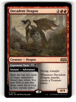 Decadent Dragon [WOE - 223]-NM