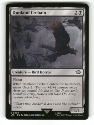 Dunland Crebain [LTR - 82]-NM