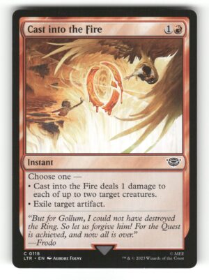 Cast into the Fire [LTR - 118]-NM