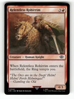 Relentless Rohirrim [LTR - 144]-NM