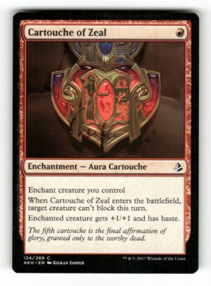 Cartouche of Zeal [AKH - 124]-NM