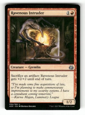 Ravenous Intruder [AER - 94]-NM