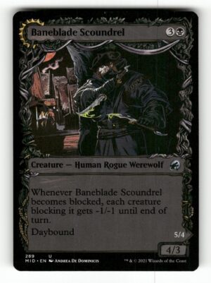 Baneblade Scoundrel (Showcase) [MID - 289]-NM