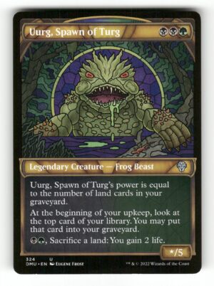 Uurg, Spawn of Turg (Showcase) [DMU - 324]-NM