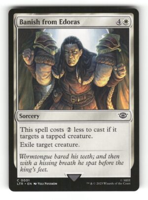 Banish from Edoras [LTR - 1]-NM