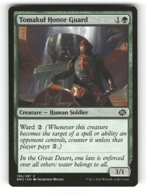 Tomakul Honor Guard [BRO - 195]-NM