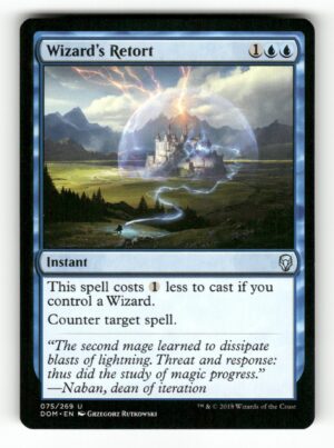 Wizard's Retort [DOM - 75]-NM