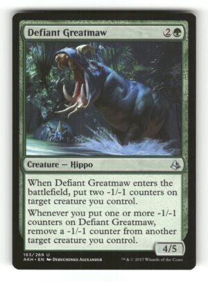 Defiant Greatmaw [AKH - 163]-NM
