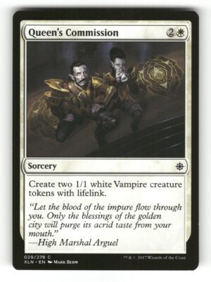 Queen's Commission [XLN - 29]-NM