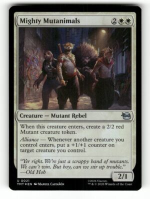 Mighty Mutanimals [TMT - 21]-NM