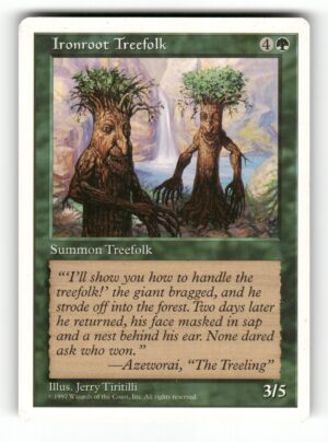 Ironroot Treefolk [5ED - 305]-MP