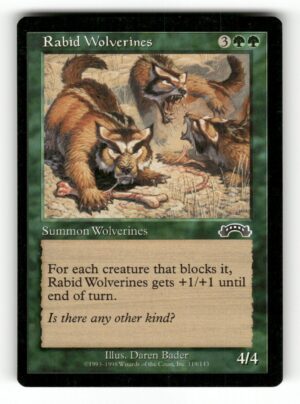 Rabid Wolverines [EXO - 119]-MP