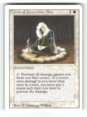 Circle of Protection: Blue [3ED - 10]-MP
