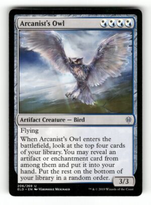 Arcanist's Owl [ELD - 206]-NM