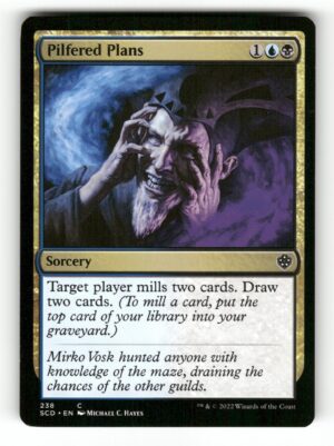 Pilfered Plans [SCD - 238]-NM
