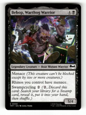 Bebop, Warthog Warrior [TMT - 59]-NM