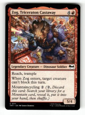 Zog, Triceraton Castaway [TMT - 111]-NM