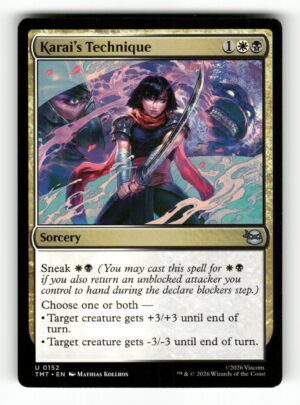 Karai's Technique [TMT - 152]-NM