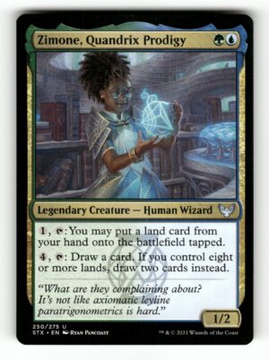 Zimone, Quandrix Prodigy [STX - 250]-NM