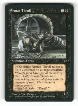 Armor Thrull (Menges) [FEM - ]-NM